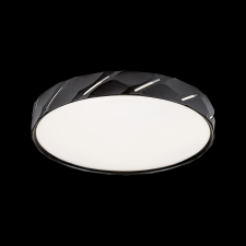 RÁBALUX NESSIRA LED MENNYEZETI LÁMPA 25W 1100LM 4000K IP20 39CM MATT FEKETE világítás