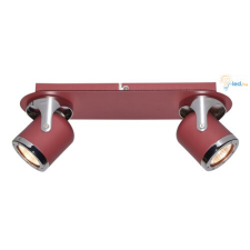 RÁBALUX Rábalux April Spotlámpa GU10 2X MAX 5W IP20 piros RAB5038 világítás