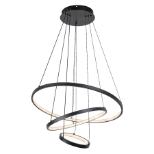 RÁBALUX Rábalux Beliza fekete LED függesztett lámpa (RAB-72346) LED 1 izzós IP20 világítás