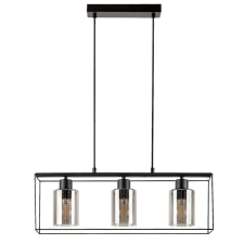 Rabalux Rábalux Chadwick beltéri függeszték fekete E27 3xMAX25W IP20 világítás