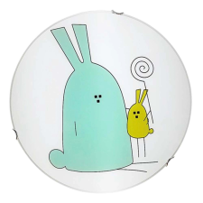 Rabalux Rábalux Flappy beltéri gyereklámpa fehér E27 2x60W IP20 világítás