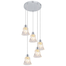 RÁBALUX Rábalux Hestia 5305 függeszték, 5x40W E14 világítás