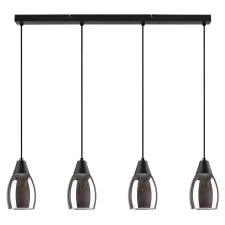 Rabalux Rábalux Ilmari beltéri Függeszték fekete E27 4x MAX 15W IP20 világítás