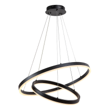 RÁBALUX Rábalux Isaure fekete LED függesztett lámpa (RAB-72305) LED 1 izzós IP20 világítás