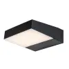RÁBALUX Rábalux Laxa fekete LED kültéri fali lámpa (RAB-77121) LED 1 izzós IP54