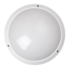 RÁBALUX Rábalux Lentil fehér kültéri mennyezeti lámpa (RAB-5810) E27 1 izzós IP54 kültéri világítás