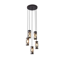RÁBALUX Rábalux Oberon 5340 függeszték, 5x40W E14, IP20 világítás