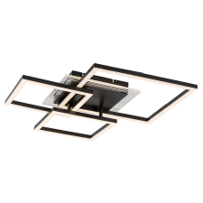 RÁBALUX Rábalux Ottavia fekete LED mennyezeti lámpa (RAB-71371) LED 1 izzós IP20 világítás