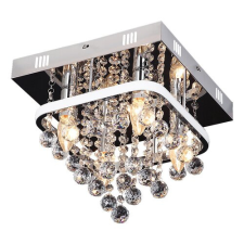 RÁBALUX Rábalux Pallas króm-fehér csillár (RAB-2238) E14+LED 5 izzós IP20 világítás