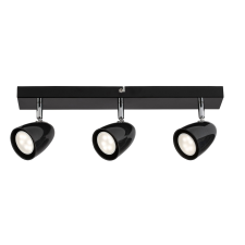 RÁBALUX Rábalux Perico fekete mennyezeti spotlámpa (RAB-73019) GU10 3 izzós IP20 világítás
