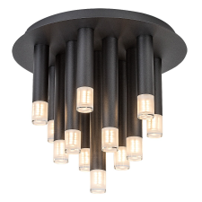 RÁBALUX Rábalux Ramira fekete mennyezeti lámpa (RAB-71354) G9 13 izzós IP20 világítás