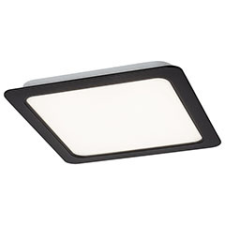 RÁBALUX Rábalux Shaun mennyezeti LED lámpa négyzet alakú (17W/1500lm) természetes fehér, fekete, süllyeszthető / falon kívüli világítás