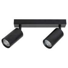 Rabalux Rábalux Solo beltéri mennyezeti spot lámpa fekete GU10 2x MAX25W IP20 világítás