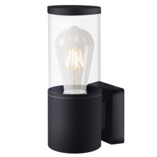  Rábalux Wellington kültéri fali lámpa fekete E27 1 x 60 W kültéri világítás
