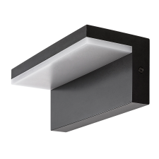 RÁBALUX ZARAGOZA LED KÜLTÉRI FALI LÁMPA 10W 560LM 4000K IP54 21X8CM FEKETE kültéri világítás