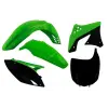 Racetech műanyag karosszéria készlet OEM színben (2012) zöld/fekete Kawasaki KX-F250 RACETECH Kategorizálatlan termékek