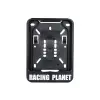Racing Planet Univerzális rendszámtáblatartó 110x135mm német biztosítási rendszámtáblákhoz