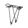 RACKTIME FOLD IT Hátsó csomagtartó tartókon, fekete, állítható 24-29" Racktime rendszerrel kompatibilis, max. terhelés 25 kg RACKTIME Bicikli alkatrészek Kerékpáros kiegészítők Kerékpár csomagtartók