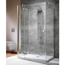  Radaway Almatea KDJ+S 80x80x80 háromoldalú szögletes zuhanykabin kád, zuhanykabin