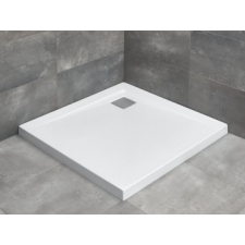 Radaway Argos C lapos szögletes zuhanytálca 80x80 +R399 szifon kád, zuhanykabin