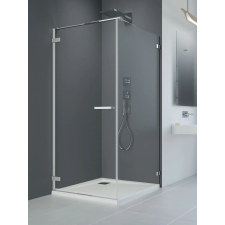 Radaway Arta KDJ I szögletes zuhanykabin 90x75 átlátszó balos kád, zuhanykabin