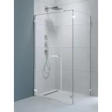 Radaway Arta KDS I szögletes zuhanykabin 100x80 átlátszó balos kád, zuhanykabin