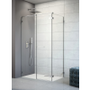 Radaway Arta KDS II szögletes zuhanykabin 140x80 átlátszó balos