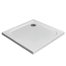 Radaway Delos C szögletes lapos zuhanytálca 90x90 cm (SDC0909-01) kád, zuhanykabin