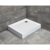 Radaway Delos D 90x75 szögletes zuhanytálca ST 90 zuhanyszifonnal és levehető előlappal balos 4D97514-03L