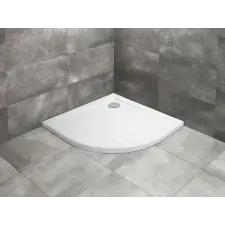 Radaway Doros A 90x90 íves zuhanytálca SDRA9090-01 kád, zuhanykabin