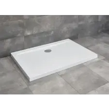 Radaway Doros D 100x90 szögletes zuhanytálca ST 90 zuhanyszifonnal SDRD1090-01 kád, zuhanykabin