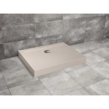 Radaway Doros Stone D szögletes beige zuhanytálca előlappal 120x100 beige, ajándék szifonnal kád, zuhanykabin
