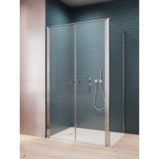 Radaway Eos DWD+S II szögletes zuhanykabin 80x100 átlátszó kád, zuhanykabin