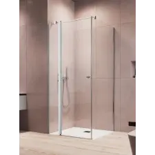 Radaway Eos KDJ II szögletes zuhanykabin 100x90 átlátszó jobbos kád, zuhanykabin