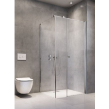 Radaway Eos KDS I szögletes zuhanykabin 120Bx80 kád, zuhanykabin