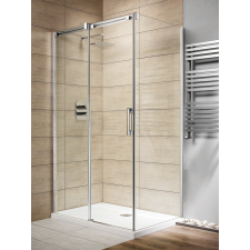 Radaway Espera KDJ szögletes zuhanykabin 120x80 átlátszó balos kád, zuhanykabin