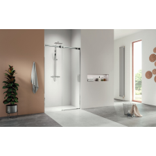 Radaway Espera Pro DWJ zuhanyajtó 160 átlátszó balos kád, zuhanykabin