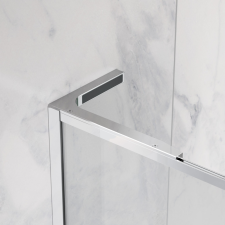 Radaway Essenza 8 SL Gold PND II arany kádparaván 130 átlátszó balos kád, zuhanykabin