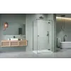Radaway Essenza Brushed GunMetal ?KDJ szögletes ?szálcsiszolt fegyvermetál zuhanykabin 110x70 átlátszó balos