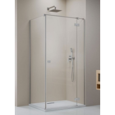 Radaway Essenza Brushed Nickel KDJ szögletes szálcsiszolt króm zuhanykabin 120B+100 kád, zuhanykabin