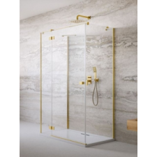 Radaway Essenza Gold KDJ+S szögletes arany zuhanykabin 80J+100+120 kád, zuhanykabin
