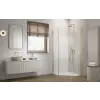 Radaway Essenza Gold ?PTJ ?szögletes ?arany zuhanykabin 90x80 átlátszó