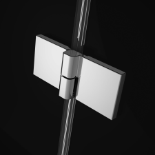 Radaway Essenza KDJ-B szögletes zuhanykabin 80x100 átlátszó jobbos kád, zuhanykabin