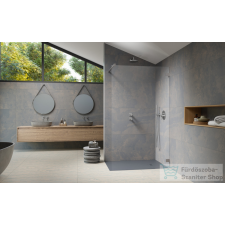 Radaway Essenza Pro 115 walk-in zuhanyfal, szálcsiszolt króm (10103115-91-01) kád, zuhanykabin