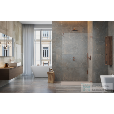 Radaway Essenza Pro 70 walk-in zuhanyfal, szálcsiszolt réz (10103070-93-01) kád, zuhanykabin