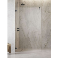 Radaway Essenza Pro Brushed GunMetal Walk-in szálcsiszolt fegyvermetál zuhanyfal 60 kád, zuhanykabin