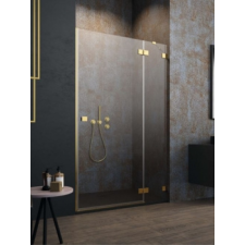 Radaway Essenza Pro Gold DWJ arany zuhanyajtó 120J kád, zuhanykabin