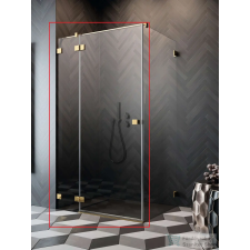 Radaway Essenza Pro KDJ 120B zuhanykabin balos ajtó része, arany 10097120-09-01L kád, zuhanykabin