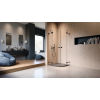 Radaway Essenza Pro PDD 90x90 íves zuhanykabin, fekete 10095090-54-01L_10095090-54-01R