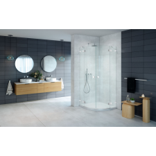 Radaway Essenza Pro PDD íves zuhanykabin 100x80 átlátszó kád, zuhanykabin